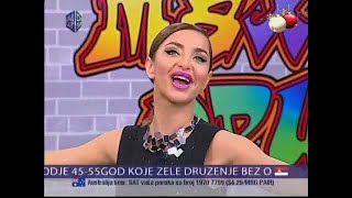 Maya Berović  Gostovanje  Maximalno opušteno TV DM SAT 04012015 [upl. by Charline]