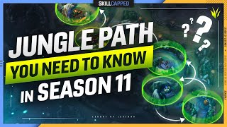 The META Jungle Path EVERY PLAYER MUST KNOW in Season 11  League of Legends [upl. by Shelby]