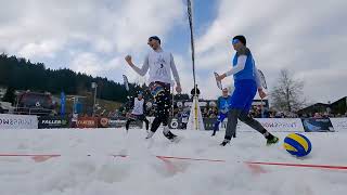 German SnowVolleyball Championship  Highlights [upl. by Radcliffe]