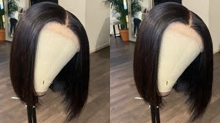 How to cut and style a bob wig beginner friendly [upl. by Baer]