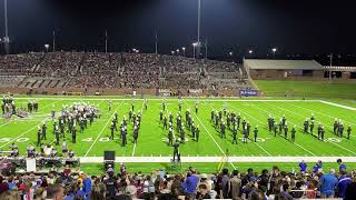 Cinco Ranch High School Marching Band 91022 Performance [upl. by Ahseinaj]