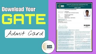 How to download Gate admit card 2024 in Telugu [upl. by Siulegroj]