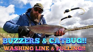 Stillwater FLY FISHING UK washing line and lures 27th April [upl. by Dobb288]