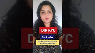 DIR KYC how to do Director Kyc [upl. by Nayrb]