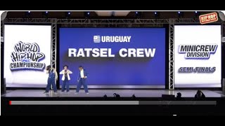 Ratsel Crew  Uruguay  MiniCrew Division  2024 World Hip Hop Dance Championship Semifinals [upl. by Sirret896]