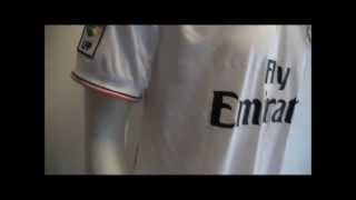 Real Madrid 2013 2014 home shirt 23 ISCO made in Thailand [upl. by Dorette]