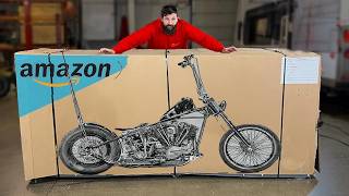 I Bought the Most Expensive V Twin Chopper Motorcycle on Amazon [upl. by Okiruy]