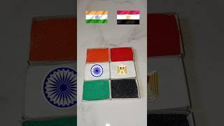 🇮🇳vs🇪🇬flags of the world sfying and relaxingdrop and sulshshrotsyoutubeshorts [upl. by Htebsle669]