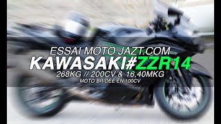 ZZR 1400 2013 Exhaust Akrapovic Sound [upl. by Keri50]