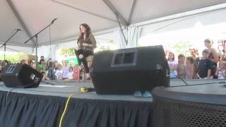 Liz Gillies quotMake You Feel My Lovequot live in Ohio mov [upl. by Lynnet]