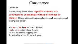 Poetry exercise 5 Alliteration Assonance Consonance [upl. by Seraphina888]