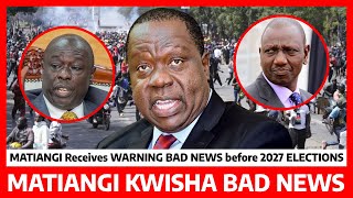 Matiangi Kwisha‼️BIG BLOW to MATIANGI ahead of 2027 receives WARNING from NAIROBI BAD NEWS today [upl. by Hannasus]