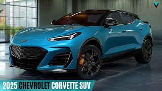 New 2025 Chevrolet Corvette SUV Unveiled  A comfortable sports SUV rivaling the URUS [upl. by Prudhoe339]