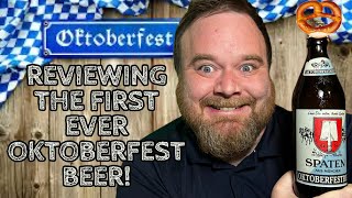 WoW Spaten Oktoberfestbier 59 German Beer Review [upl. by Nylarad]