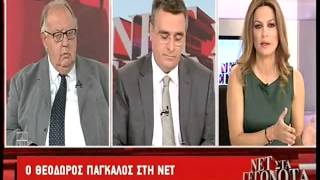 Ο ΘΕΟΔΩΡΟΣ ΠΑΓΚΑΛΟΣ ΣΤΗ ΝΕΤ 25102012 [upl. by Weig]