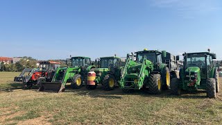 Siliranje 20244x John Deere Zetor 6245 [upl. by Jandel]