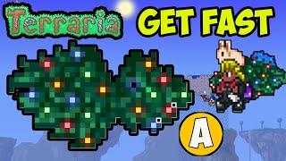 Terraria how to get Festive Wings EASY  Terraria how to get Wings EASY [upl. by Eiduam999]