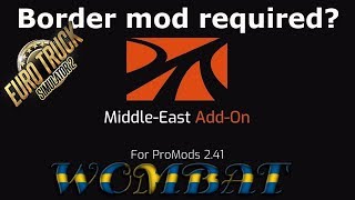 ETS2 135  Middle east what it is and where to put it on your map combo [upl. by Iruj]