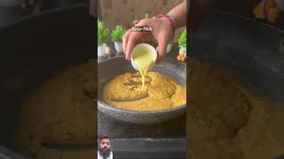 Besan Ka Halwa Recipe Reaction Video besanhalwarecipe recipe halwa besan latestrecipe [upl. by Acinomed]