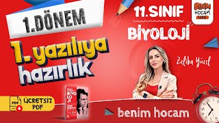 11Sınıf  Biyoloji  1Dönem  1Yazılıya Hazırlık  Zeliha YÜCEL [upl. by Atews53]