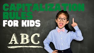 Capitalization Rules for Kids  Learn the capitalization rules in a fun interactive video for kids [upl. by Jaymie]