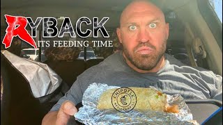 Chipotle Sofritas Burrito Food Review  Ryback Its Feeding Time [upl. by Einalam]