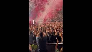 Watch The Killers play Mr Brightside as England make it to Euros Final 2024 [upl. by Jeu678]