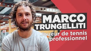 Un joueur de tennis pro de passage à Motion Lab  Marco Trungelliti [upl. by Natanoj450]