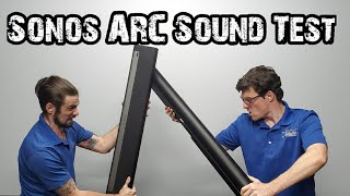 Sonos ARC Soundbar Review amp Sound Test  Sonos ARC vs Playbar [upl. by Ebonee]