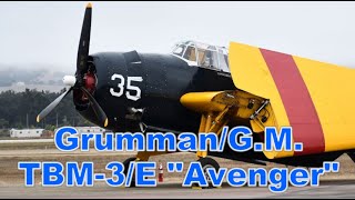 GrummanGM TBM3E quotAvengerquot Demo Flight [upl. by Negroj]