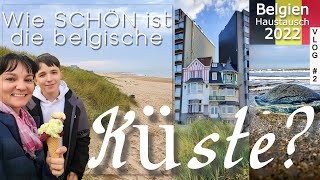 Wie schön ist die belgische Küste   Westende  Ostende  Cadzand  Haustausch Belgien 2022 VLOG 2 [upl. by Nolla]