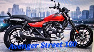 Bajaj Avenger Street 160 2024 Red colour quick overview and specifications in Hindi avenger [upl. by Rockie961]