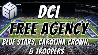 2025 DCI Free Agency is HERE • Blue Stars Carolina Crown amp Troopers  The Recap [upl. by Nyssa]