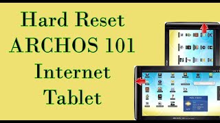 Hard Reset ARCHOS 101 Internet Tablet [upl. by Nibor]