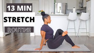 13 min Full Body Stretch Routine For Tight Muscles Beginner Friendly [upl. by Mitzl617]