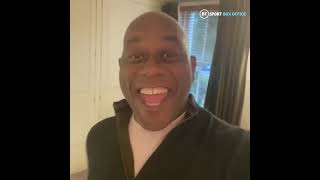 Ainsley Harriotts Hilarious Good Luck Message to Tyson Fury [upl. by Nytram]