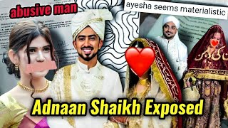 ADNAAN SHAIKH amp AYESHAS WEIRD RELATIONSHIP IFFAT SHAIKH BEING ABUSED [upl. by Nnaesor]