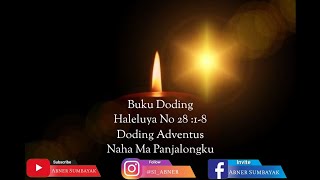 Buku Doding Haleluya No 2818  Naha ma Panjalongku  Panduan Bernyanyi [upl. by Ninette]