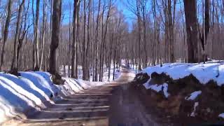 Northern Michigan ORV amp snowmobile trail conditions [upl. by Icaj]