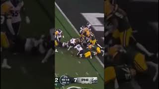 Nakobe Dean with a SOLID STOP on the goal line 🦅🔥 I Eagles vs Packers Highlights [upl. by Niad]