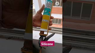 WACKER GP silicone sealant🏫🏠shorts aluminumwindows sealingproducts sealing sealingsolutions [upl. by Lechner604]