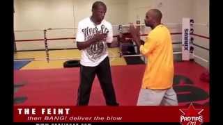 Floyd Mayweather Sr on the importance of feinting in boxing [upl. by Hogarth]