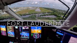 Fort Lauderdale Dusk Arrival [upl. by Mairym471]