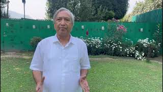 CPIM CC Member MY Tarigami on the amendments to the JampK Reorganisation Act [upl. by Brook]