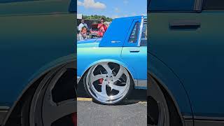 Baby Blue Box Chevy on 26quot MTW Wheels amp LS Motor Beatin out the trunk 🎶 🔊 🔊 🔊 🔈 [upl. by Aduh726]