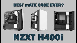 NZXT H400i  mATX case with loads of options [upl. by Hsinam]