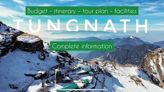 Tungnath Chandrshila complete guide  तुंगनाथ यात्रा कैसे करे । tungnath trek  chopta uttrakhand [upl. by Nellda]