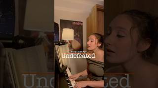 The new unreleased Freya Ridings Song « Undefeated »✨ singer cover singerchallenge freyaridings [upl. by Welcher]