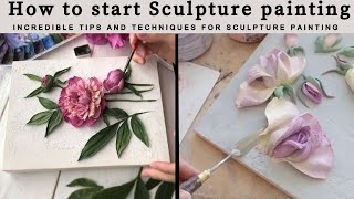 Basic Techniques Of Sculpture Painting How To Start Sculpture PaintingBasics Of Sculpture Painting [upl. by Gnuoy]