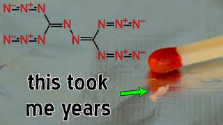 Making C2N14 from the hardware store  Azidoazide azide [upl. by Onailime]